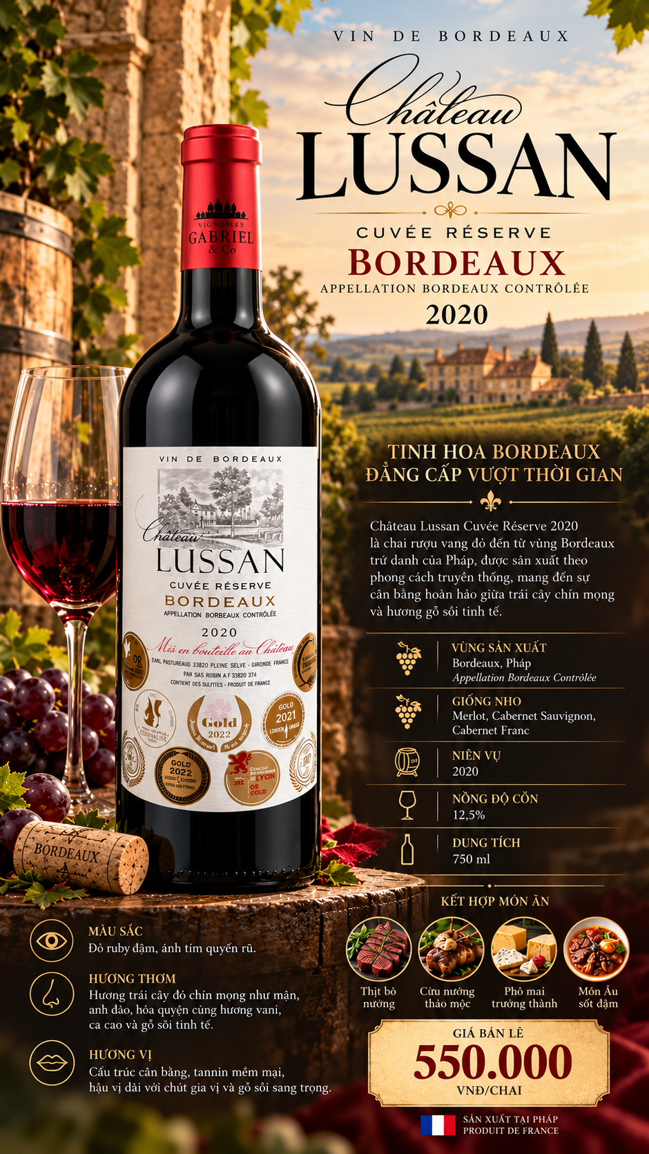Tinh Hoa Bordeaux Vượt Thời Gian